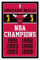 NBA Chicago Bulls - Champions 13 Wall Poster