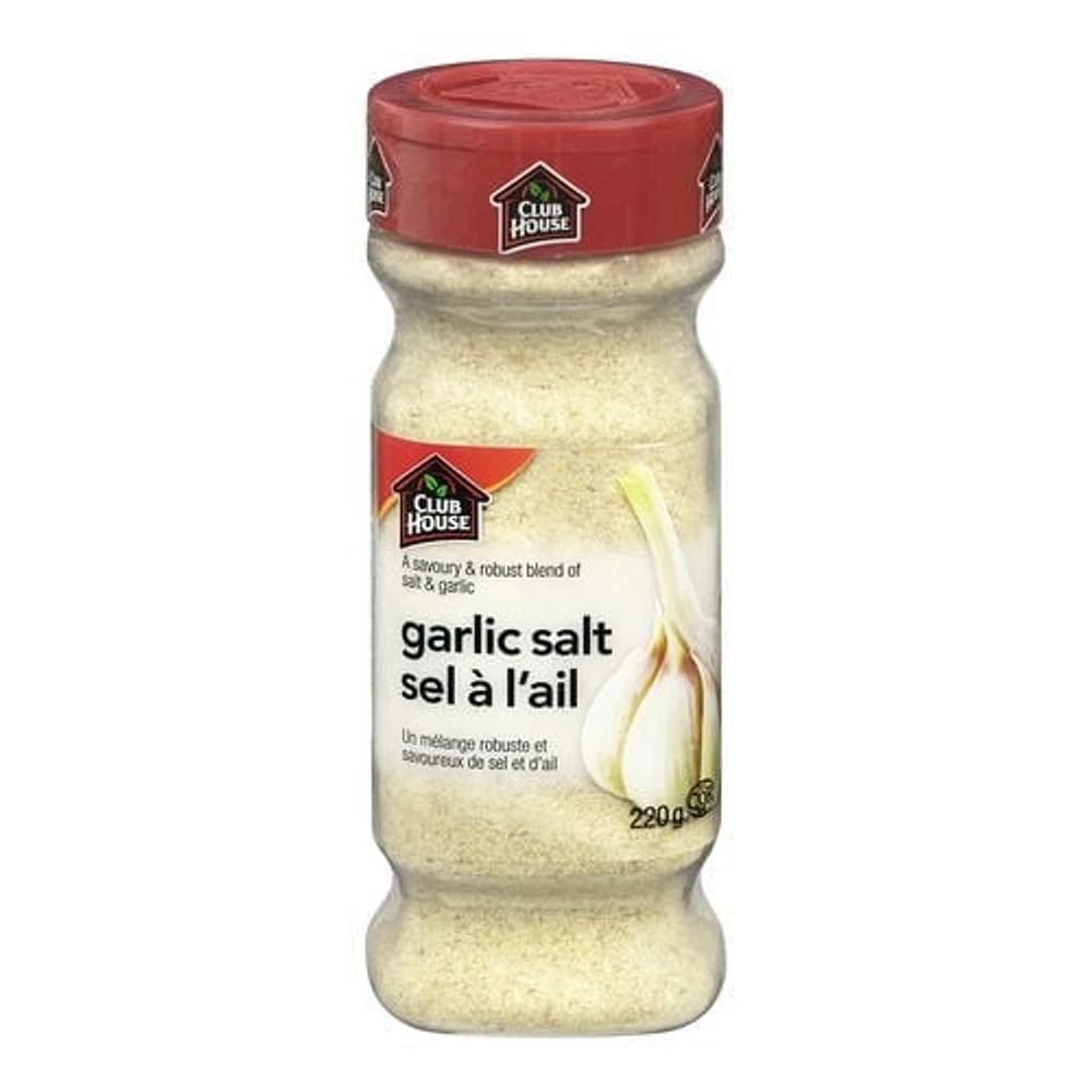 Club House Garlic Salt, 220 g