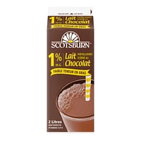 Scotsburn 1% Chocolate Partly Skimmed Milk, 2L