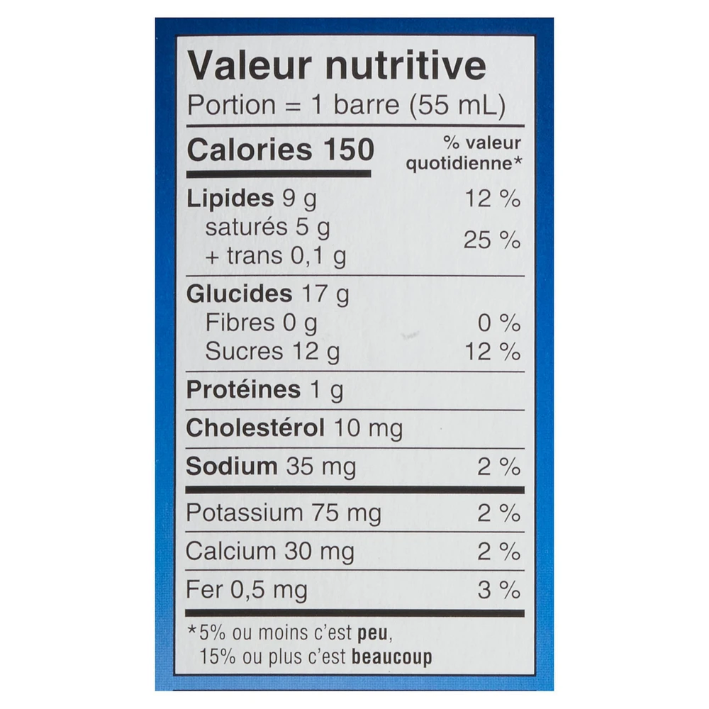 Chapman's Canadian Collection Caramel Praline Bumpy Ice Cream Bar, 8 x 55mL