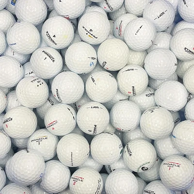 Mulligan - 50 balles de golf récupérées Pinnacle  AAA, Blanc