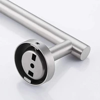 Avanities 30 in. Barre à serviette ronde en acier inoxydable W en acier inoxydable brossé AI-34581