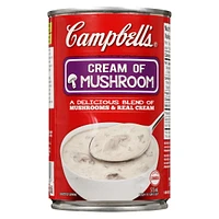 Campbell's® Cream of Mushroom Ready to Serve Soup (515 mL), Ready to be enjoyed in just a few minutes.