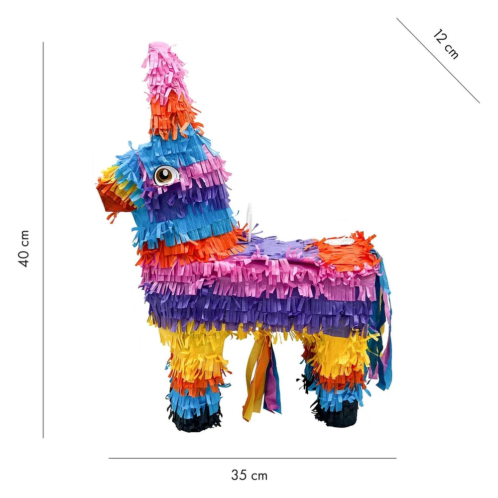 Pinata de l'âne Pinata âne multicolore