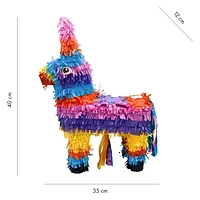 Pinata de l'âne Pinata âne multicolore