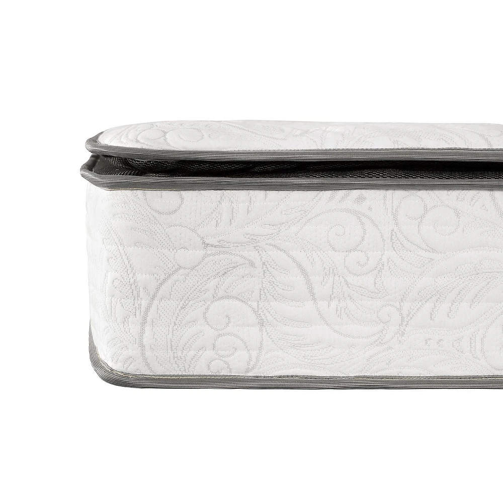 Matelas Berri à ressorts ensachés de 10 po avec gel à la région lombaire de Primo International