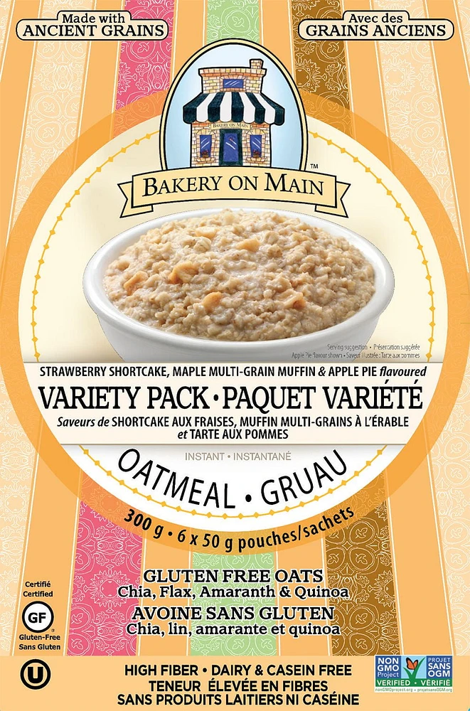 Bakery on Main Variety Pack Oatmeal