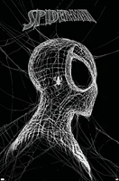 Marvel Spider-Man: World Of Webs - Black And White Wall Poster, 22.375" x 34"