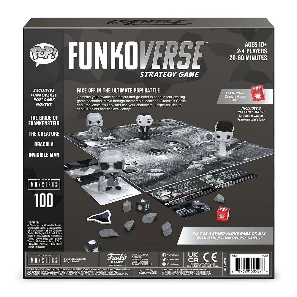 Funko Games FUNKOVERSE : MONSTRES UNIVERSELS 100