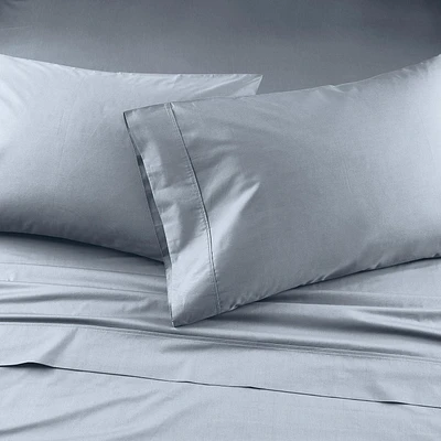 Better Homes & Gardens 300 Thread Count Cool & Crisp 4-Piece Cotton Percale Sheet Set