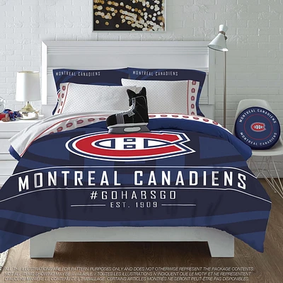 NHL Montreal Canadiens Twin Comforter Set
