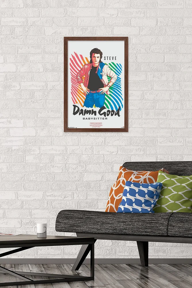 Netflix Stranger Things: Season 2 - Babysitter Wall Poster, 14.725" x 22.375"