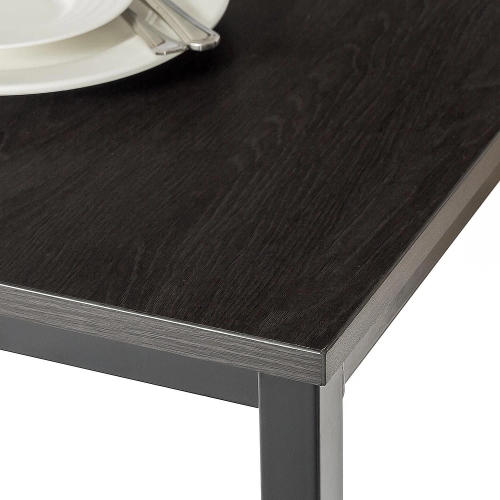 Zinus Louis Modern Studio Collection Soho Table de salle à manger avec deux bancs / ensemble de 3 pièces