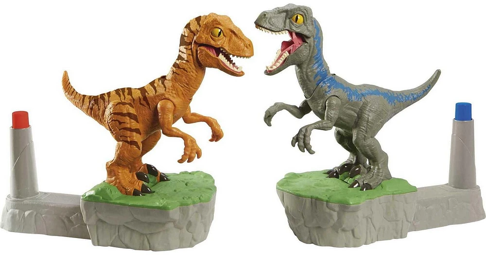 Jeu ​Rock ‘Em Sock ‘Em Robots Blue contre Dino de Course