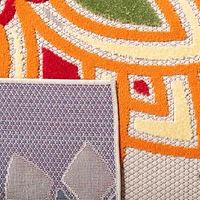 SAFAVIEH Cabana Quincy Tapis Floral Extérieur