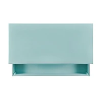 Posey Lift-Top Desk in Turquoise