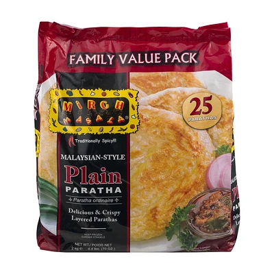 PLAIN PUFF PARTHA 25, MIRCH MASALA SNACK PLAIN PUFF PARTHA 25