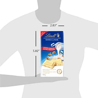 Lindt SWISS CLASSIC White Chocolate Almond Bar, 100 g, LINDT SWISS CLASSIC WHITE ALMOND 100G