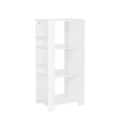 RiverRidge® Home Book Nook Collection Cubby Storage Tower with Bookshelves in White for Kids
