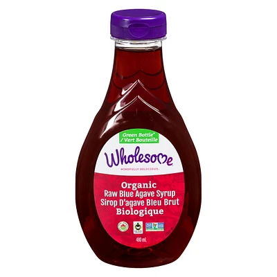 Sirop d'agave bleu biologique cru de Wholesome Sweeteners