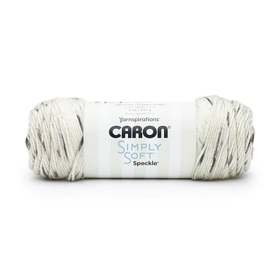 Caron® Simply Soft® Speckle™ Yarn, Acrylic #4 Medium, 5oz/141g, 235 Yards