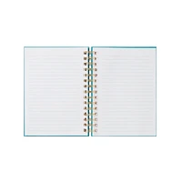 C.R. Gibson "Happy" Twin Wire Notebook/Journal, Happy Notebook