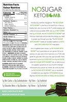 No Sugar Keto Bomb Dark Chocolate Mint