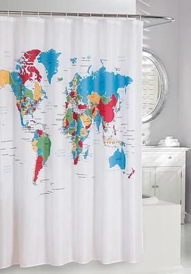 RIDEAU DE DOUCHE MONDIAL
