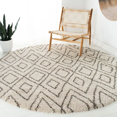 SAFAVIEH Hudson Augustine Geometric Shag Area Rug