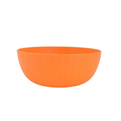 Bol rond en polypropylène orange Mainstays 1 pièce 6,75 pouces 1 pièce