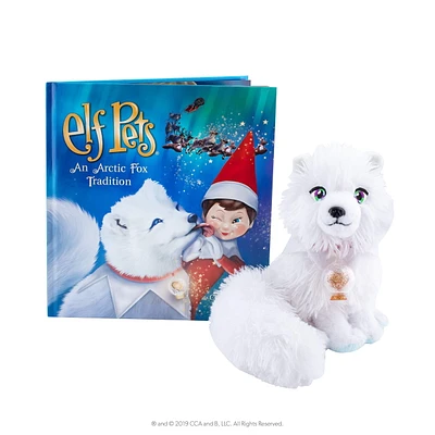 Elf Pets: an Arctic Fox Tradition, F-ELF ON THE SHELF ELF PETS FOX