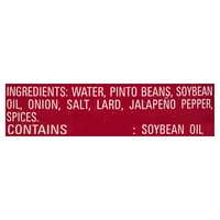 La Costena Refried Pinto Beans, 546 mL