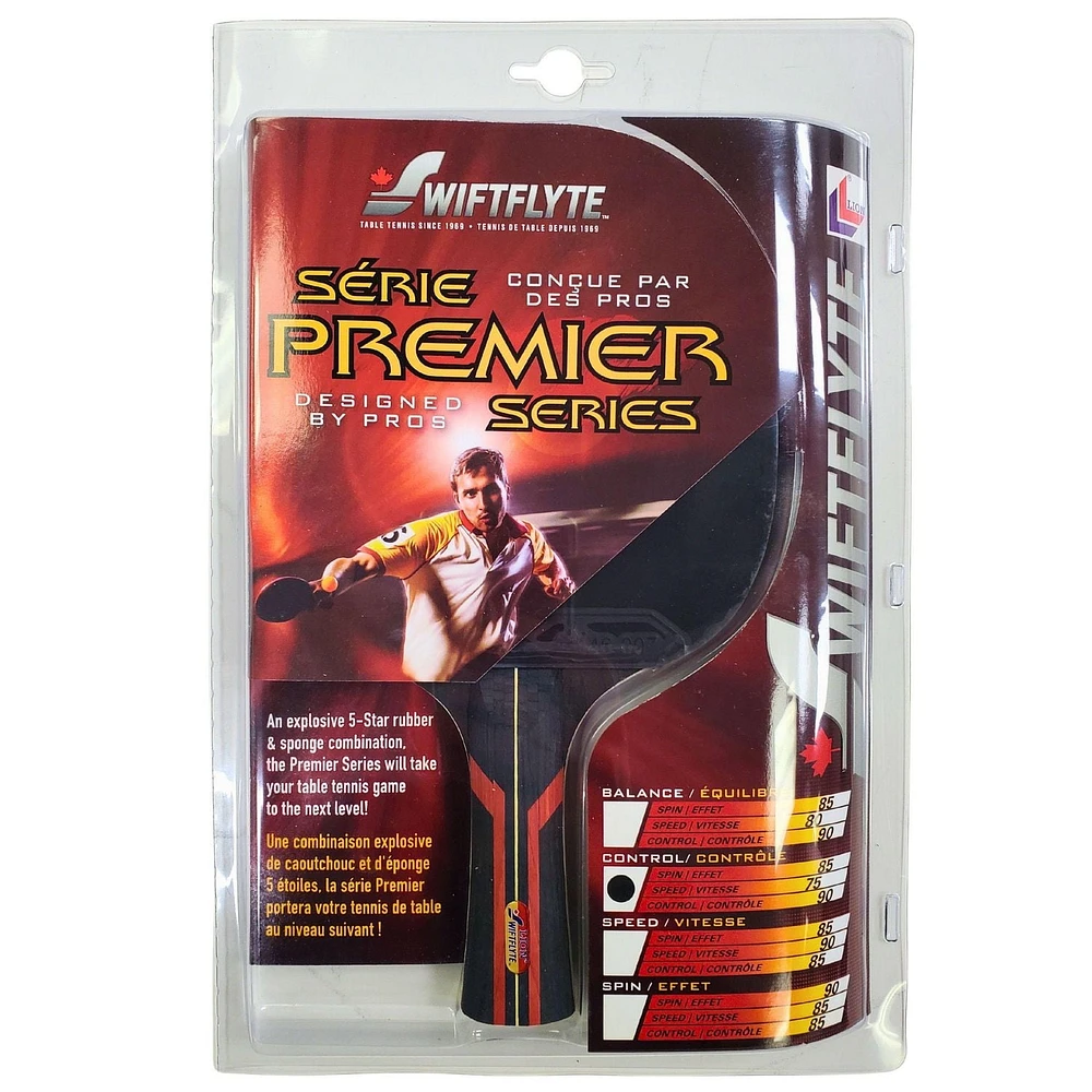 Swiftflyte™ Série Premier Contrôle table de tennis/ping pong raquette