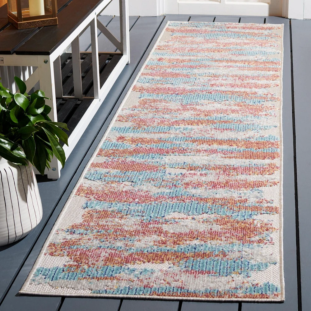 SAFAVIEH Cabana Glenn Tapis Abstrait Intérieur/Extérieur