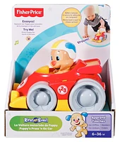 Fisher-Price Rires et Éveil La Voiture Motorisée de Puppy – Édition Française
