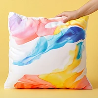 Forme de coussin premium,14” x 14”, carrée. Utilisation pour la décoration intérieure, projets d'artisanat
