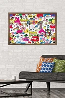 Hello Kitty and Friends: Hello - Group Wall Poster, 22.375" x 34"