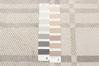Tapis Lavable ECARPET à Carreaux pour Chambre, Salon, Chambre d'Enfant, Couloir