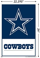 NFL Dallas Cowboys- Logo 21 Wall Poster