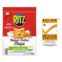 RITZ Baked Chips Sour Cream & Onion, 240 g