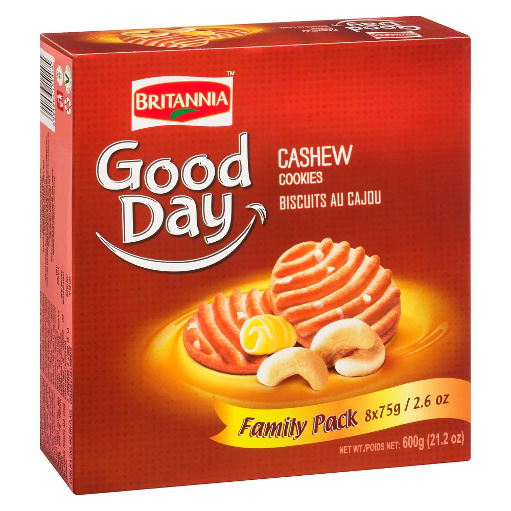 Britannia Goodday Cashew Family pack, Cashew cookies