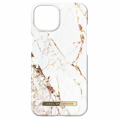 Ideal of Sweden Fashion Case iPhone 14 Plus  Carrara Gold Marble