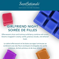 Cubes de cire parfumée ScentSationals Paquet économique - Soirée de filles 5,0 fois (141,8 g)