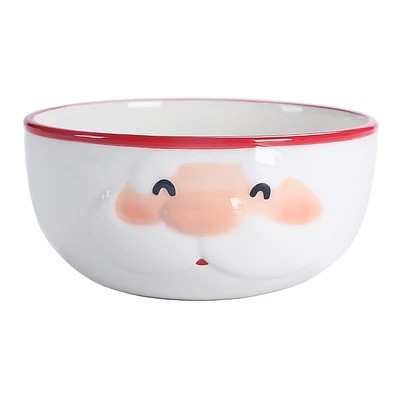 Holiday Time Santa Bowl