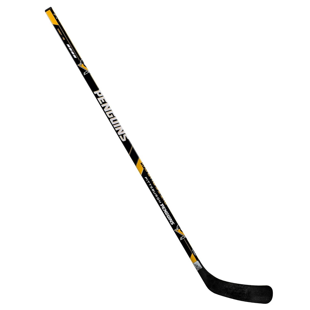 Franklin Sports Bâton de hockey de Penguins de la NHL - 48 po Jr pour gaucher