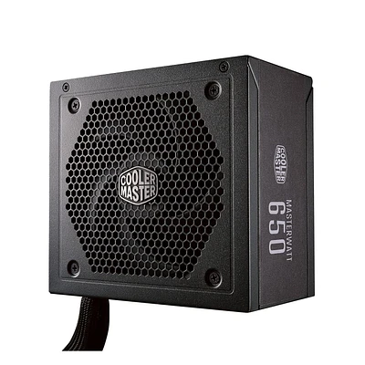 Cooler Master MasterWatt 650 Semi-fanless Silencio Modular 80 PLUS Bronze Certified Power Supply