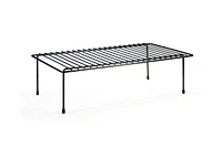 Mainstays Large Kitchen Shelf, Black Chrome, Large Kitchen Shelf