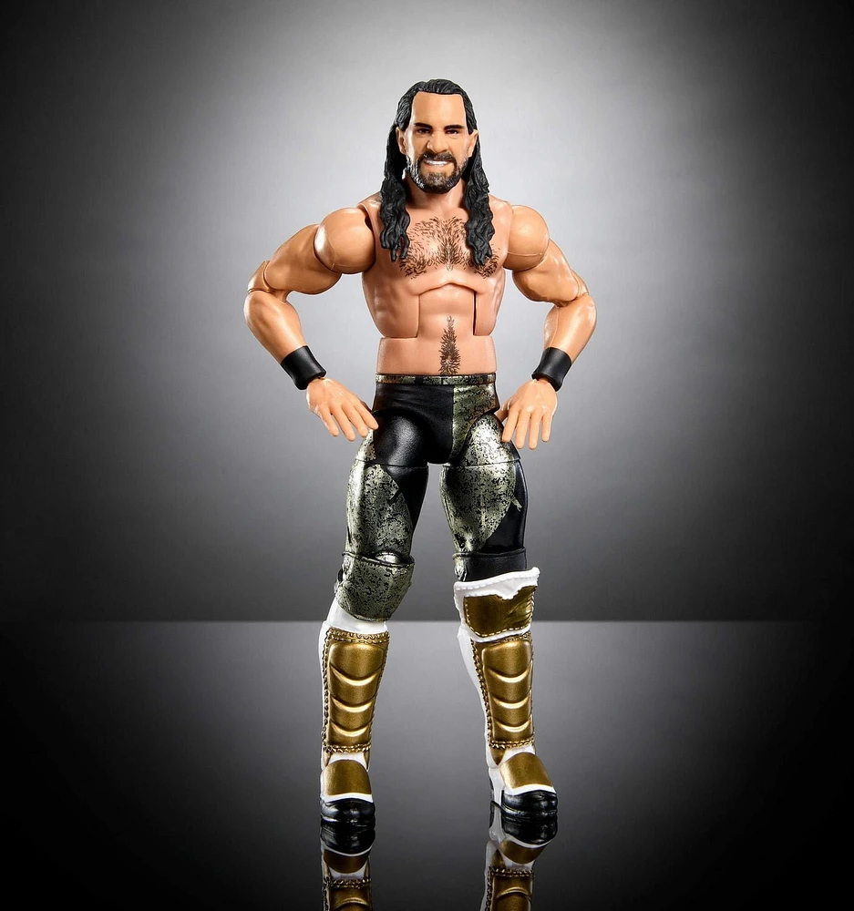WWE Elite Top Picks Seth Rollins Action Figure & Accessories, 6-inch Collectible Set
