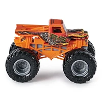 Monster Jam, Monster trucks officiels en métal moulé Bog Hog contre King Sling, échelle 1:64, jouets pour garçons à partir de 3 ans