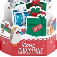 Carte musicale en relief de Noël – La Guerre des étoiles – Paper Wonder de Hallmark (R2-D2, joue « We Wish You a Merry Christmas »)